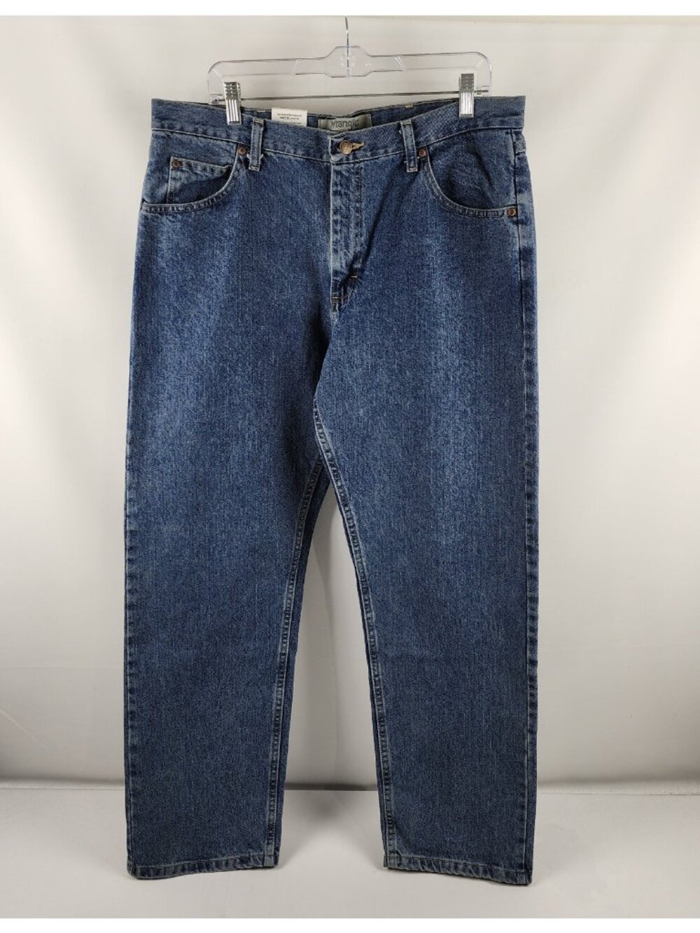Wrangler Jeans Mens 36x31 Blue Authentics Straight Leg Denim NWT